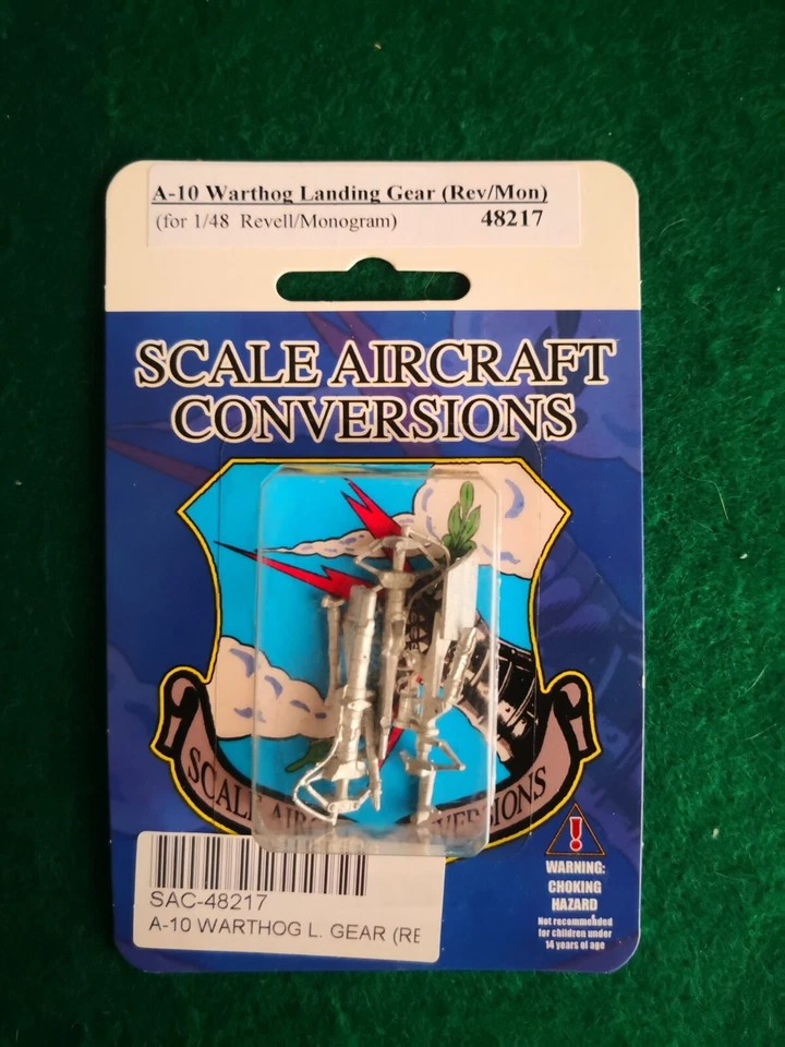 A-10 Warthog landing gear SAC (Scale Aircraft Conversion)  1/48 - Immagine 1 di 1