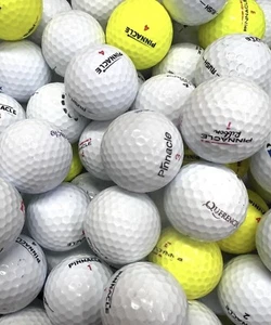 50 Pinnacle AAA Used Golf Balls Rush, Soft, Gold, Yellow included - Picture 1 of 3