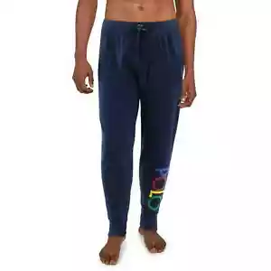 Polo Ralph Lauren Men's Logo Pajama Pants, Navy, S - Picture 1 of 3