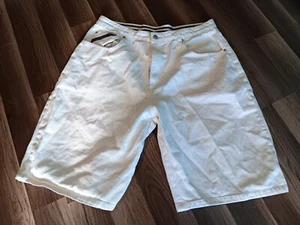 Pantalones Cortos Jean De Colección Nautica Marine Denim Hombre Talla 35X11 Blanco - Imagen 1 de 15
