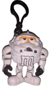 Portachiavi M&M's Star Wars Stormtrooper portachiavi torcia elettrica non funzionante 2,5" - Foto 1 di 2