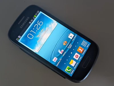 Samsung Galaxy S3 mini 8GB Saphhire Black Schwarz Android Smartphone GT-I8190 💥 - Bild 1 von 4