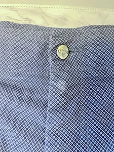 Men’s Callaway Golf Blue Herringbone Golf Shorts Size 42 - Picture 1 of 5