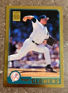 2001 Topps Gold Roger Clemens #170/2001 - Imagen 1 de 2