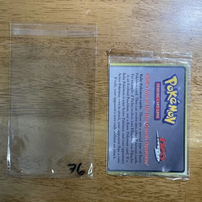 💧 Marill 29 - WoTC Wizards Black Star Promo Pack SEALED Pokemon Neo Genesis 076 - Image 1 of 4