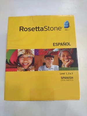 Rosetta Stone: Spanish level 1, 2, & 3 • Audio Language Learning Software - Image 1 of 4