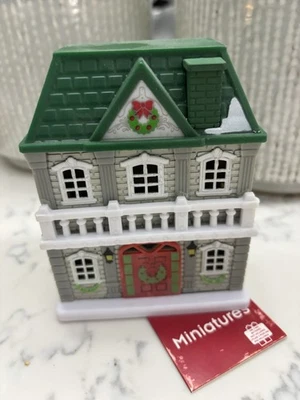 COBBLESTONE STONE MINIATURES Cobblestone Corner Miniatures Winter Village Mansion House