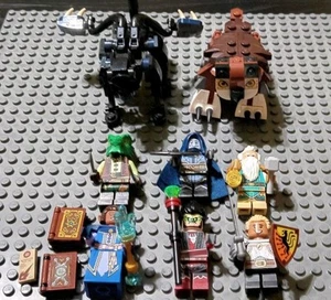 Lego Dragonborn Orc Rogue Dwarf Cleric ElfWizard OwlBear Red Dragon's Tale 21348 - Picture 1 of 3