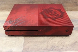 Console Xbox One S Gears of War 4 édition limitée 2 To rouge cramoisi testée uniquement - Photo 1/10