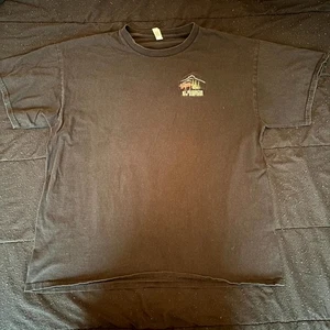 Mt Washington New Hampshire Embroidered Moose T-Shirt XL Black Alstyle Heavyweig - Picture 1 of 7