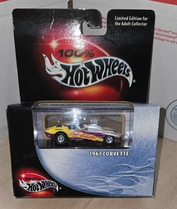 8-25 HOT WHEELS 100% 2002 Box 1967 Corvette #20 RR Real Riders - Picture 1 of 6