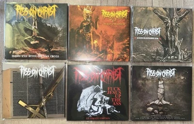 6 Of The Piss On Christ CDs—first 3 And Last 3—Package Deal - Image 1 of 3