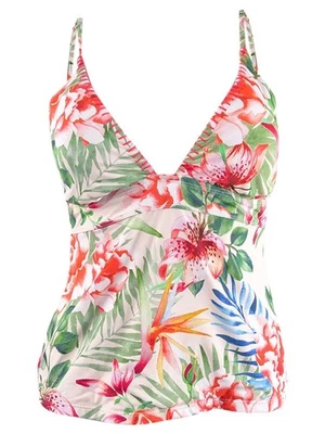 Traje de baño Tankini estampado para mujer Lucky Brand traje de baño separado (XS, múltiple) Foto 1 de 2