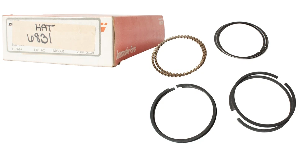 TRW Piston Ring Set Fits 1968-1973 Datsun 510 1970-1972 521 Pickup Model ID 6831 — 第 1/4 张图片