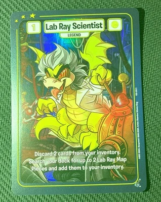 Neopets Battledome TCG 25th Anniversary Lab Ray Scientist Foil N25-249 - Image 1 of 2