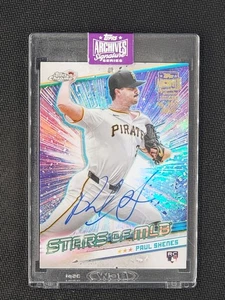 2025 Topps Archives Signature Series Paul Skenes Stars Of The MLB RC Auto /5 - Picture 1 of 4