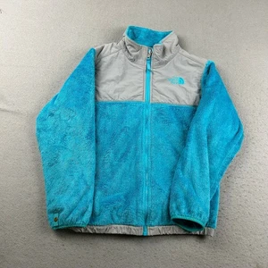 The North Face Jacket Girls Large (14/16) Blue Fleece Full Zip Long Sleeves - Picture 1 of 11