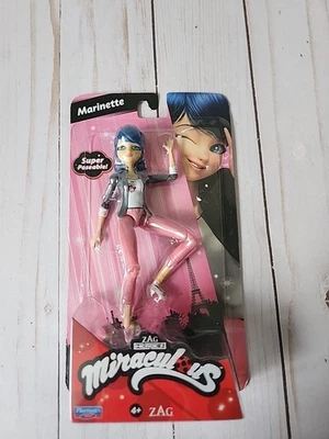 Playmates Toys 神奇瓢虫 Marinette 可姿势娃娃人偶 — 第 1/4 张图片