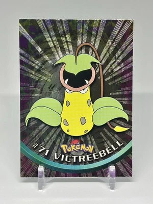 1999 Topps Victreebell #71 Textured Holo Foil TV Animation Series - Image 1 of 2