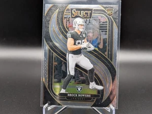 2024 Panini Select BROCK BOWERS #118 Rookie Premier Level RC - Picture 1 of 2