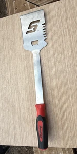 Snap-on Stainless Steel BBQ Spatula Bottle Opener Grill Tool - Picture 1 of 13
