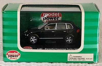 2002 Porsche Cayenne Turbo Black 1:87 HO Diecast Free Shipping! - Image 1 of 2