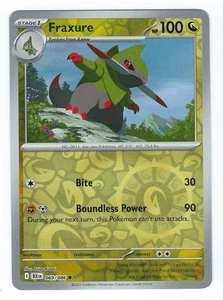 #069/086 Fraxure | SV: Black Bolt Near Mint or Better - Picture 1 of 2