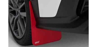 Subaru Sti Logo Mud Flap Set of 4 Red 2022-2025 BRZ J101SCC200 Genuine OEM - Picture 1 of 1
