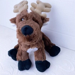 Ganz Webkinz Reindeer Christmas Seasonal Beanbag Plush  HM137 No Code - Picture 1 of 10