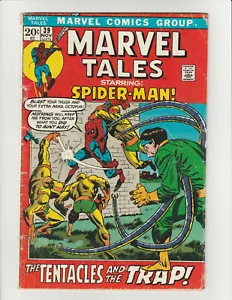Marvel Tales #39 (1972) ¡Los tentáculos y la trampa! Spiderman 4.0 muy bueno - Imagen 1 de 2