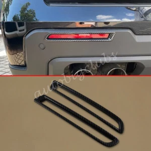 For Toyota Sequoia 2023-2024 Carbon Fiber Rear Fog Light Cover Trims Accessories - Picture 1 of 5