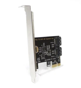 PCI Express x1 SATA Adapter 2 Port #36605 - Bild 1 von 3
