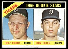 1966 Topps #209 Rookie Stars Fisher/Hiller RS  Detroit Tigers VG-VGEX
