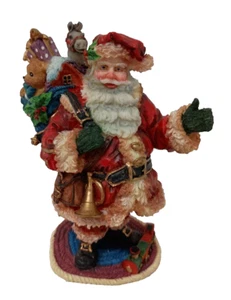 Vintage 1997 Roaman Inc Santa Around the World American Santa Figurine Christmas - Picture 1 of 11