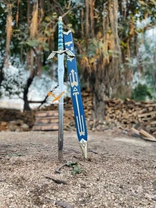 Custom hand Forged Stainless Steel The Legand Of Zelda Sword/with Scabbard - Picture 1 of 5