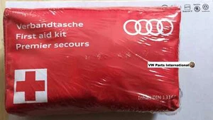 Genuine Audi Red First Aid Kit A3 A4 A8 S3 8v S4 S5 R8 RS3 RS4 RS6 RS7 TTS TT RS - Picture 1 of 1