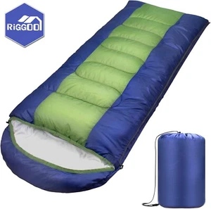 Saco de Dormir 4 Temporadas Impermeable Exterior Camping Senderismo Sobre Bolsa con Cremallera Única - Imagen 1 de 9