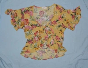 Lily Loves Floral Top Size 10 - Picture 1 of 9