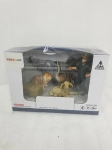  TOYMANY  Figurines Toy Set, Realistic Detailed Plastic Farm Animals  - Picture 1 of 4