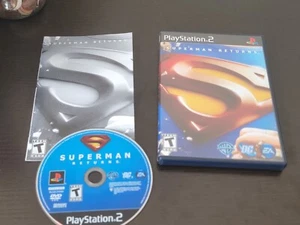 Superman Returns *PLAYSTATION 2 PS2 * MINT DISC! * COMPLETE! * SHIPS SAME DAY! - Picture 1 of 1