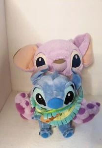 Disney Lilo & Stitch Plüsch Konvolut Babys Stitch mit Etikett & Engel rosa blau weich - Bild 1 von 3