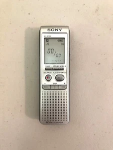 Sony ICD-B500 256MB Handheld Digital Voice Recorder Silver  - Picture 1 of 4