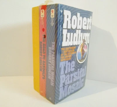 Robert Ludlum 3 Books! NEW Scarlatti Inheritance/Gandolfo/Mosaic Paperback - Image 1 of 4