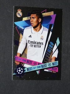 #497 CASEMIRO BRESIL REAL MADRID TOPPS FOOTBALL CHAMPIONS LEAGUE 2022-2023 - Imagen 1 de 1