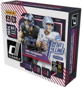 2024 PANINI CLEARLY DONRUSS FOTL HOBBY BOX 1ST OFF THE LINE FOOTBALL - Picture 1 of 1