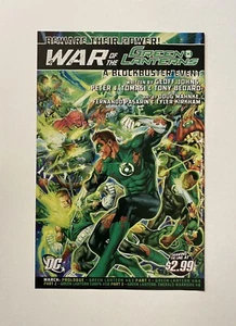 War Of The Green Lanterns 2011 Promo Print Ad - Picture 1 of 2