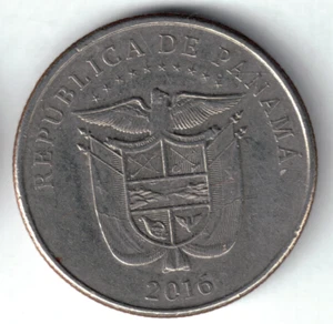 Panama - 2016W - ¼ Balboa - 1st Passage through the Panama Canal - #20824 - Picture 1 of 2