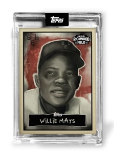 Willie Mays - 2024 TOPPS Rickwood Negro League Collection Card RW-4 Legend!๐ฅ - Picture 1 of 2