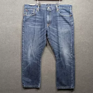 Polo Ralph Lauren Jeans Mens 38x26 Varick Slim Straight Preppy Pants Fading - Picture 1 of 15
