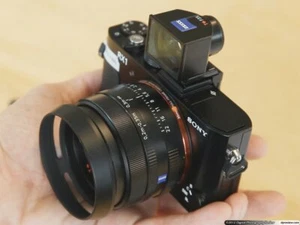 Paraluce in metallo nero per Sony Cyber-shot DSC-RX1R DSC-RX1R II DSC-RX1R III RX1 - Foto 1 di 4